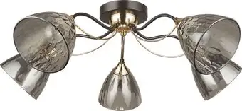 Подвесная люстра Arte Lamp Lily A4366PL-5BK – изображение в каталоге