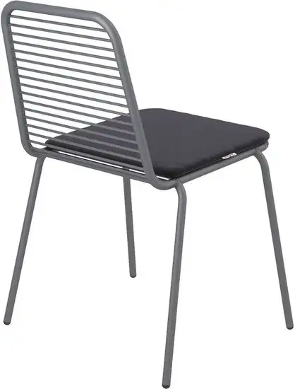 Стул Sheffilton SHT-S153-CN1 (графит муар/черный) – фото товара