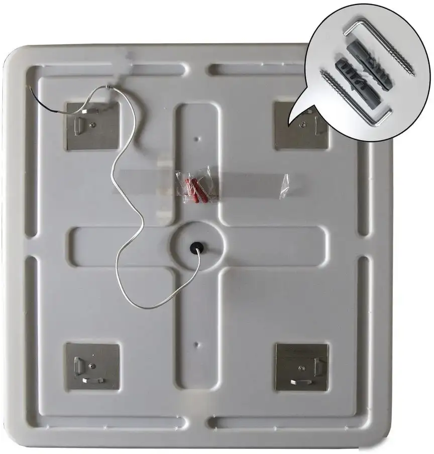 Пекам Зеркало Marta 60x60 marta-60x60s (с подсветкой и сенсором на прикосновение) – фото товара