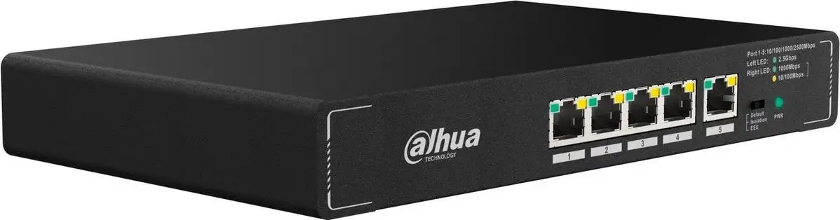 Неуправляемый коммутатор Dahua DH-SMG1005 – фото товара