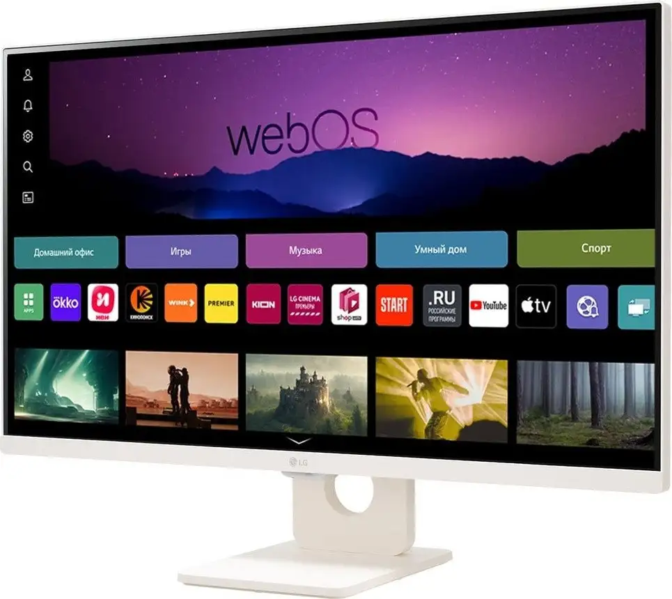 Smart монитор LG MyView Smart Monitor 27SR50F-W – фото товара