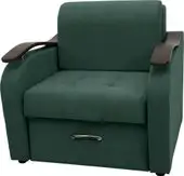 Кресло Сириус Лидер-2 ППУ 95x110 (Eva 19 велюр темно-зеленый) – изображение в каталоге