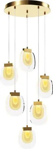 Подвесная люстра Maytoni Biology MOD367PL-L18BBSK – изображение в каталоге