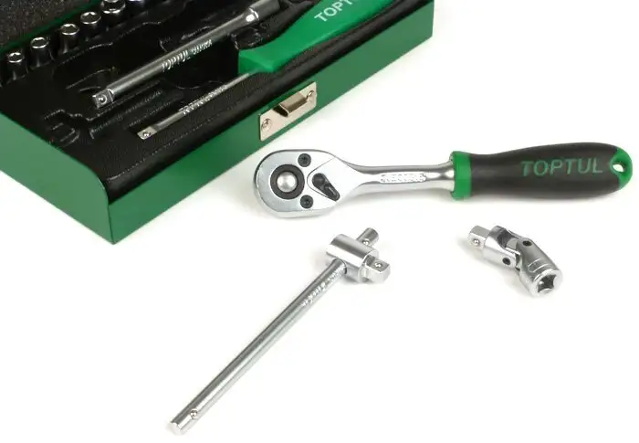 Набор торцевых головок Toptul GCAD1702 17 предметов – фото товара