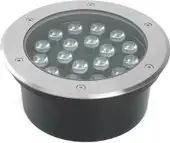 Тротуарный встраиваемый светильник Feron SP2804 20W AC12V низковольтный 4000K металлик IP67 48454 – изображение в каталоге