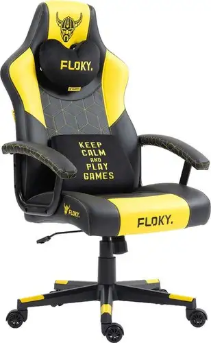 Игровое (геймерское) кресло FLOKY Huginn Yellow (желтый) – изображение в каталоге