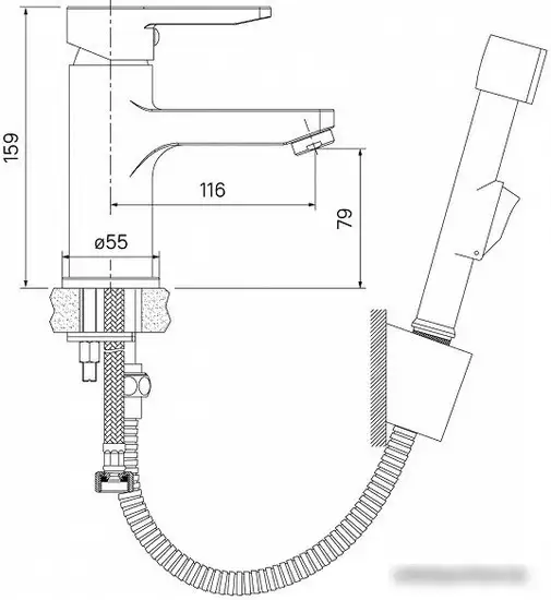 Смеситель IDDIS Sena SENSB00i08 - фото товара