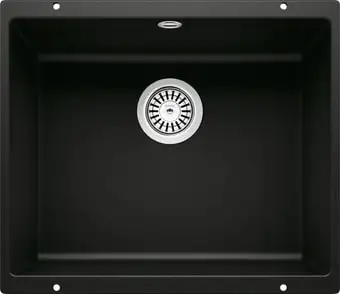 Кухонная мойка Blanco Rotan 500-U 526098 (черный) - изображение в каталоге