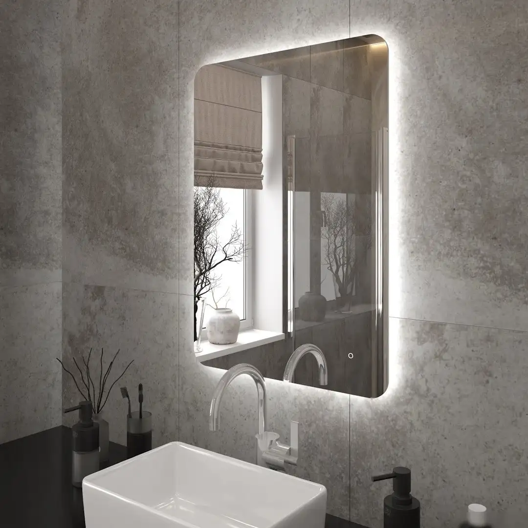 Teymi Зеркало Solli Oreol Pro 50x70 T20257 (подсветка, сенсор) – фото товара