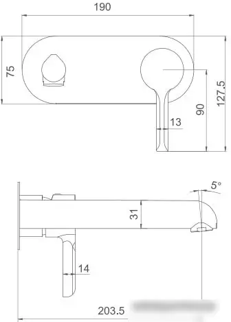 Смеситель Gappo G1003-26 - фото товара