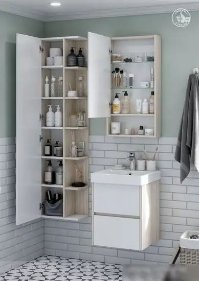 Акватон Шкаф-пенал Сканди 1A253403SDB20 – фото товара