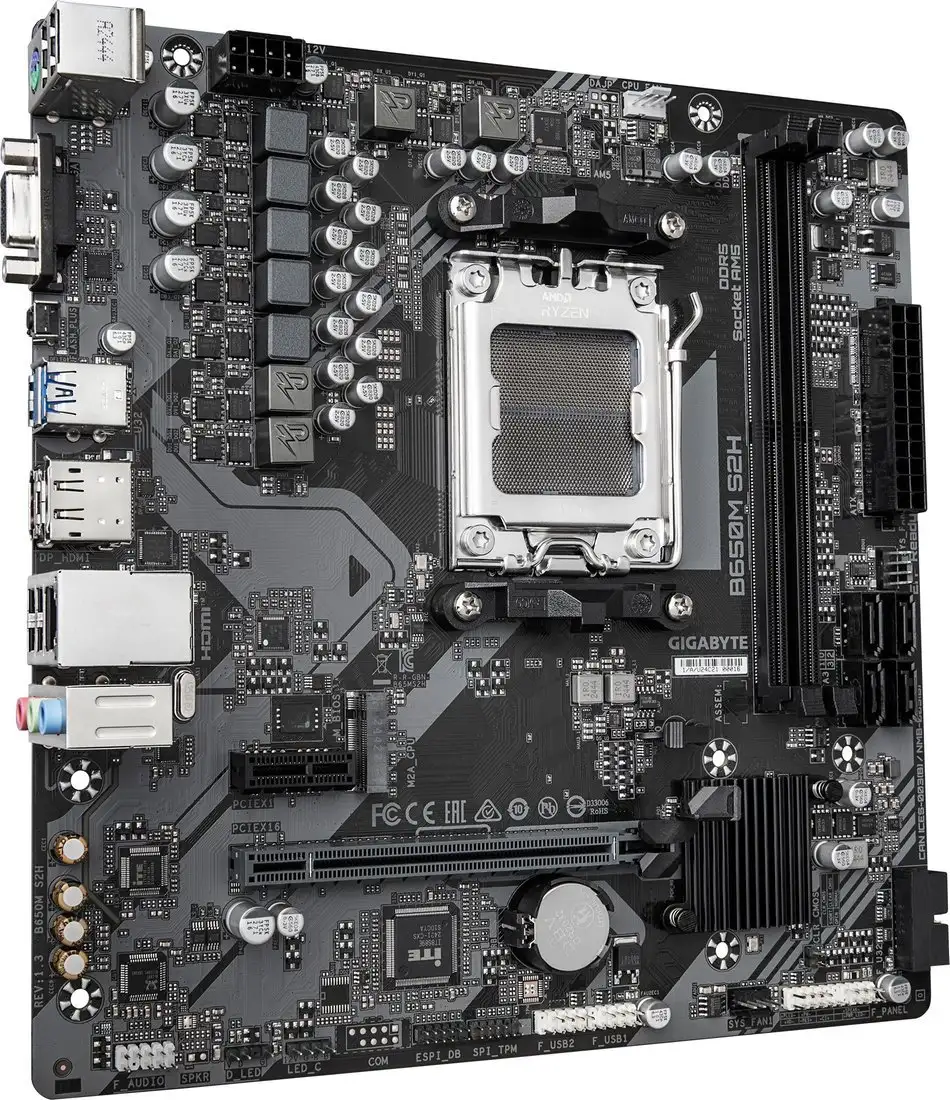 Материнская плата Gigabyte B650M S2H (rev. 1.3) – фото товара