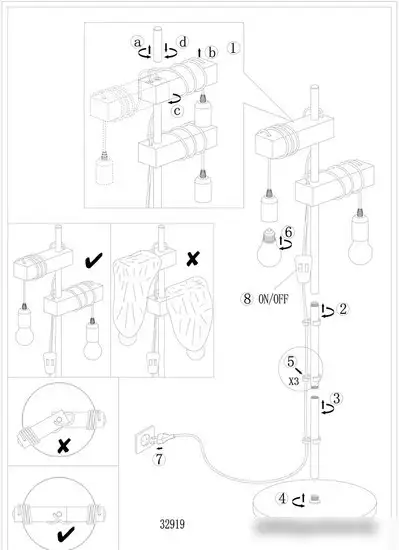 Торшер Eglo Townshend 32919