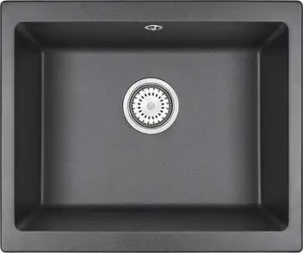 Кухонная мойка Granula GR-5551 (графит) - изображение в каталоге
