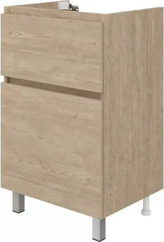 Teymi Тумба под умывальник Laina 50 T60821 (дуб светлый) – изображение в каталоге