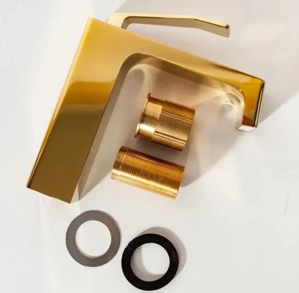 Смеситель Hansberge H1065 (золото глянец) - фото товара