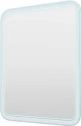 Пекам Зеркало Marta 2 80x90 marta2-80x90dcl (с подсветкой, сенсором на взмах руки и часами) – изображение в каталоге