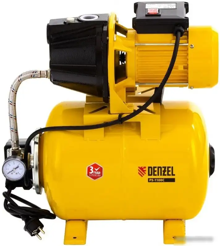 Насосная станция Denzel PS1100С - фото товара