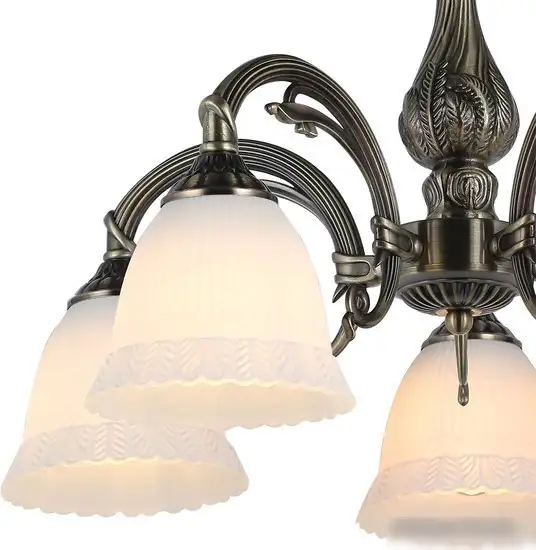 Люстра средней высоты Escada Versailles 1114/5PL E27*60W Bronze – фото товара