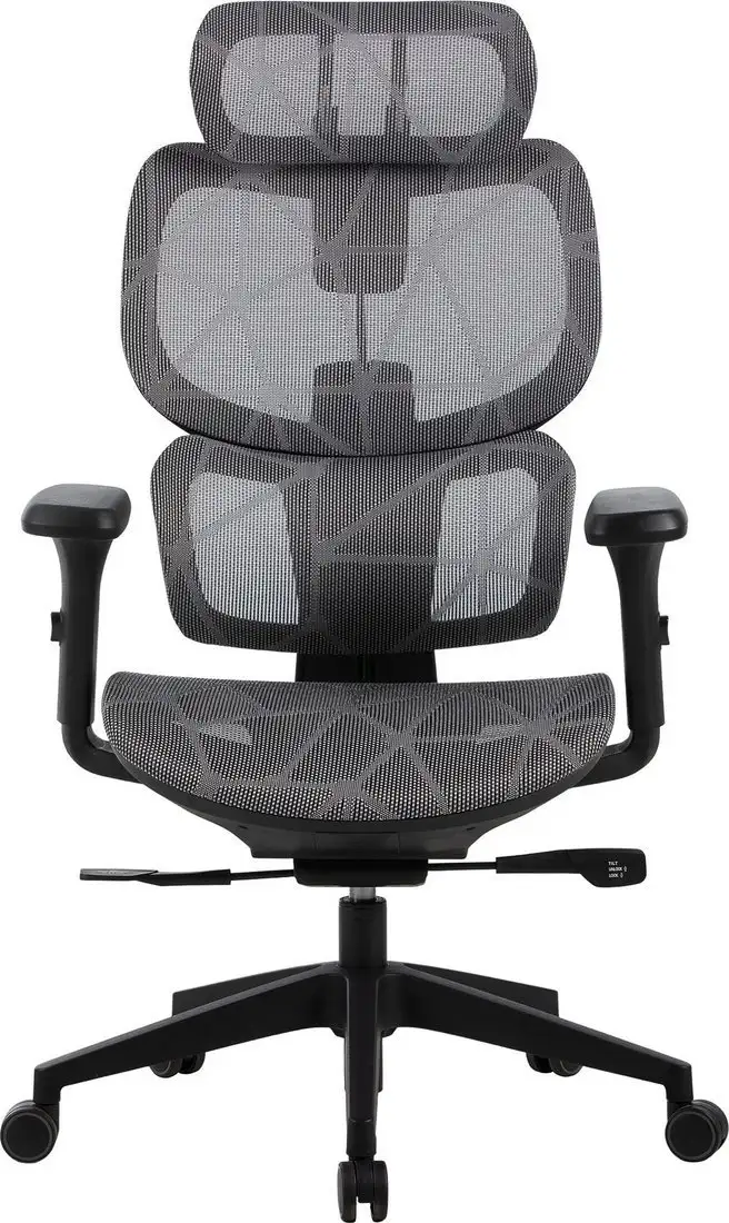 Офисное кресло CACTUS CS-MC555-GY (черный/серый) – фото товара