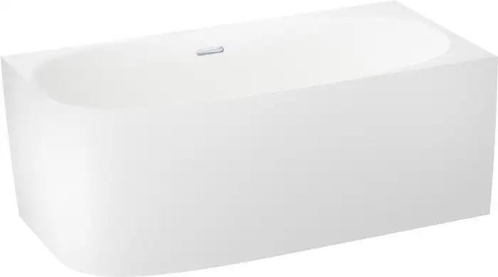 Ванна Wellsee Belle Spa 2.0 160x75 235803001 (пристенная ванна (правая) белый глянец, экран, каркас, сифон-автомат хром) - фото товара