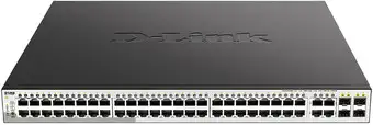 Управляемый коммутатор 2-го уровня D-Link DGS-1210-52MP/F4A – изображение в каталоге