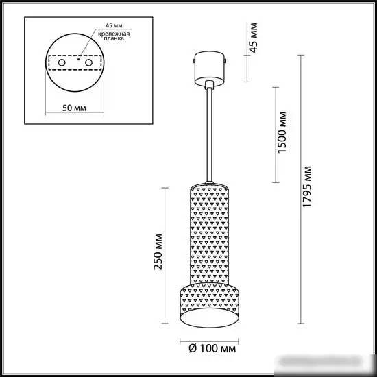 Подвесная люстра Odeon Light Afra 4741/5L – фото товара