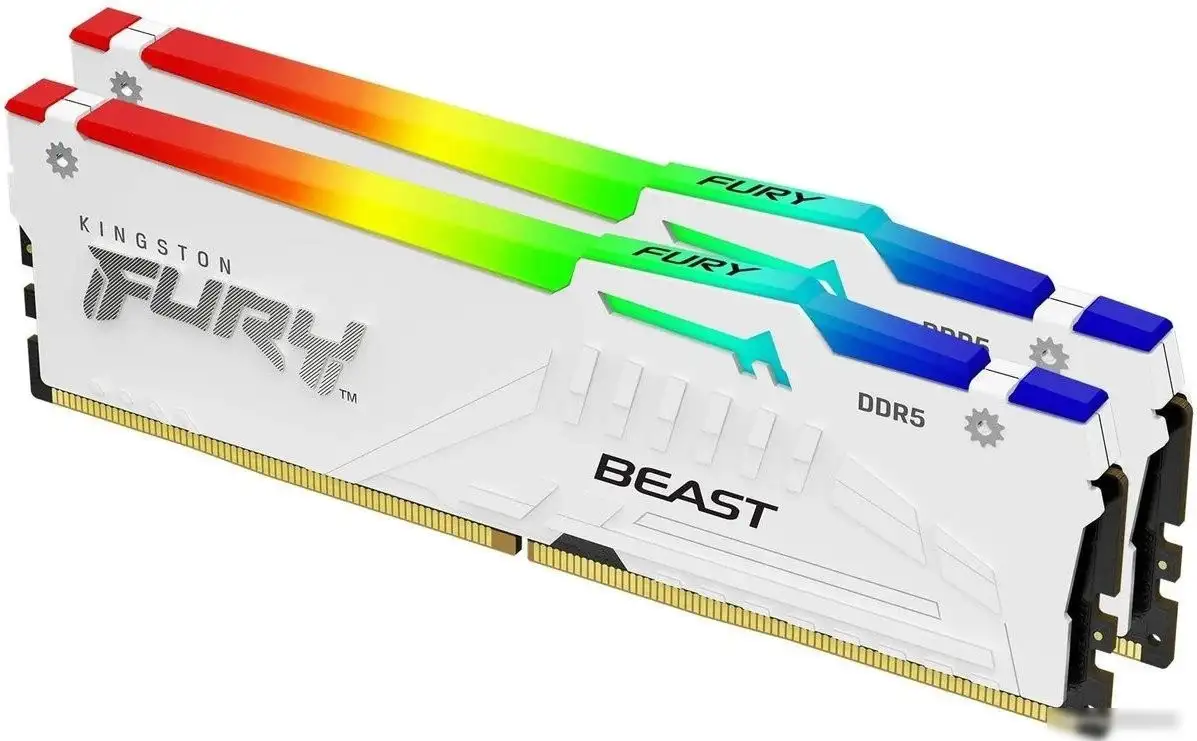 Оперативная память Kingston FURY Beast RGB 2x16ГБ DDR5 6000 МГц KF560C36BWE2AK2-32 – фото товара
