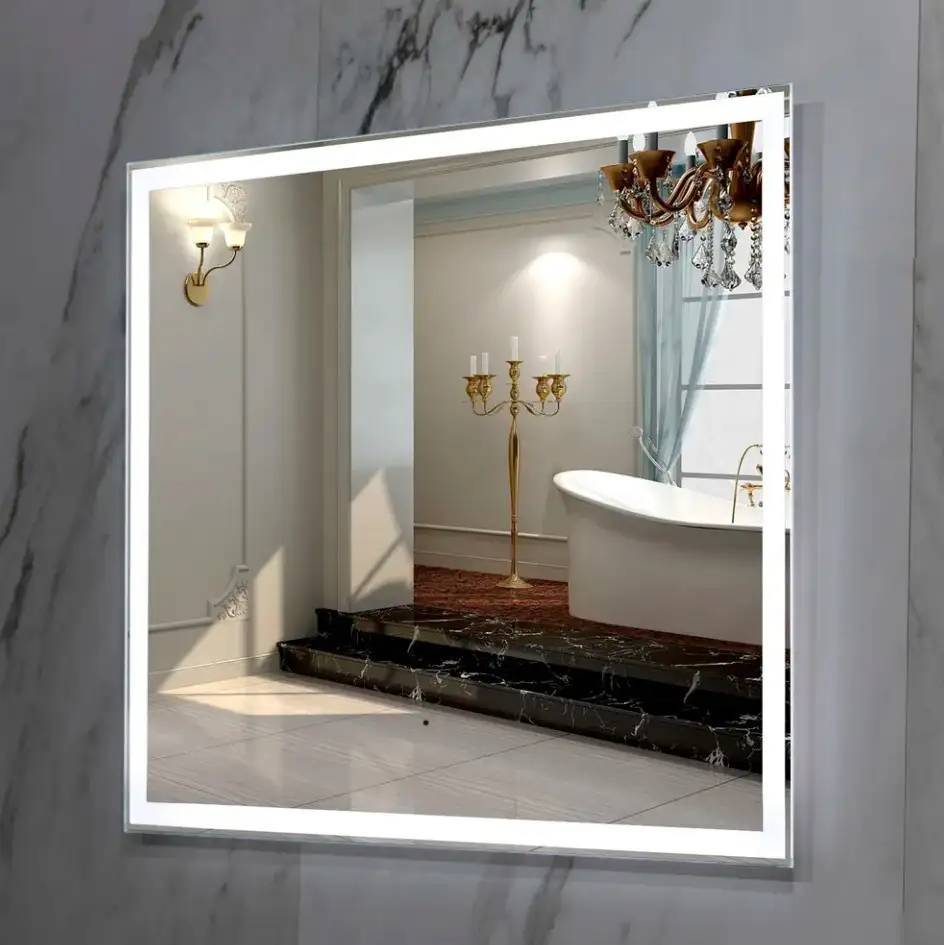 Пекам Зеркало Greta 60x50 greta-60x50B (с подсветкой и бесконтактным сенсором) – фото товара