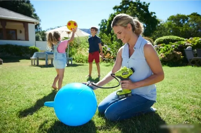 Автомобильный компрессор Ryobi R18PI-0 (без аккумулятора) – фото товара