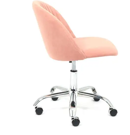 Кресло TetChair Melody (флок, розовый) – фото товара