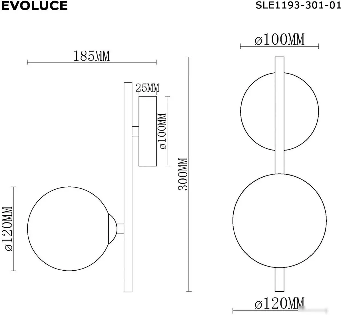 Бра Evoluce SLE1193-301-01 – фото товара