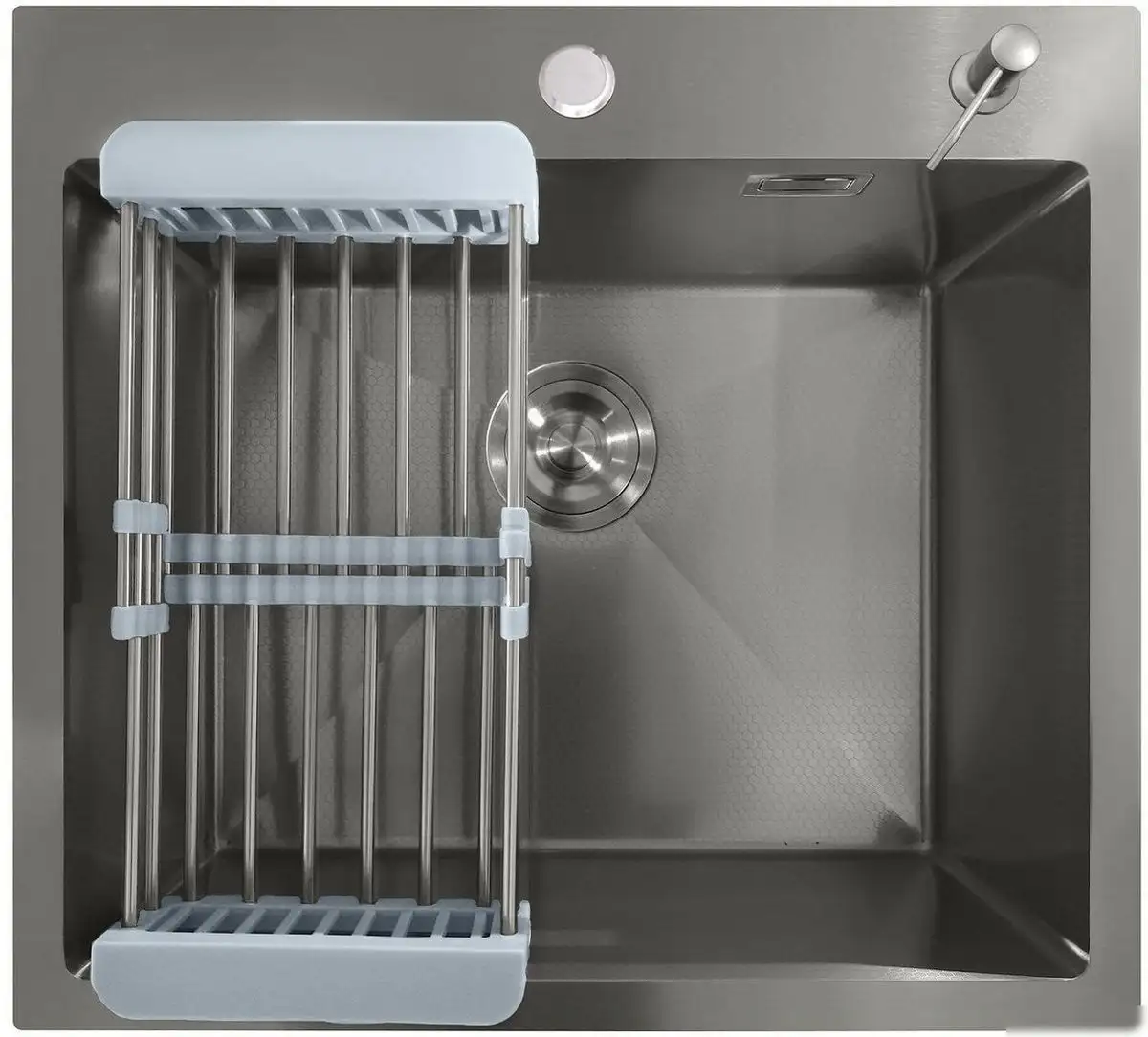 Кухонная мойка Stellar Decor S5050GE-D (серый) - фото товара