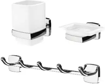 Набор аксессуаров для ванной AM.PM Gem AK90B1603W – изображение в каталоге