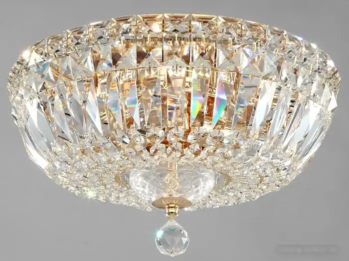 Припотолочная люстра Maytoni Basfor DIA100-CL-03-G – фото товара