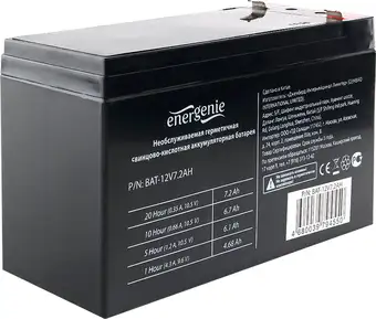 Аккумулятор для ИБП EnerGenie BAT-12V7.2AH – изображение в каталоге