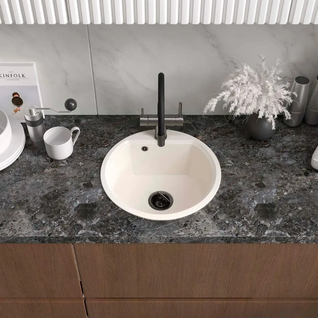 Кухонная мойка Reflexion Start RX0844WH - фото товара