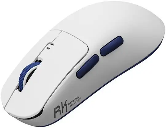 Игровая мышь Royal Kludge M30 (белый/синий) – фото товара