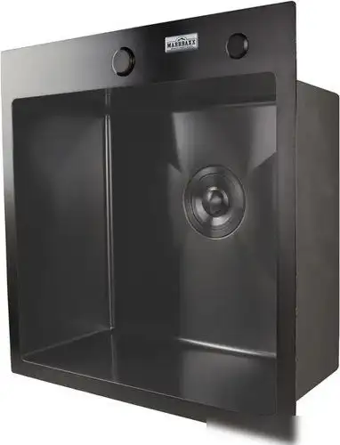 Кухонная мойка MARRBAXX B5050-R B5050-MR (графит) - фото товара