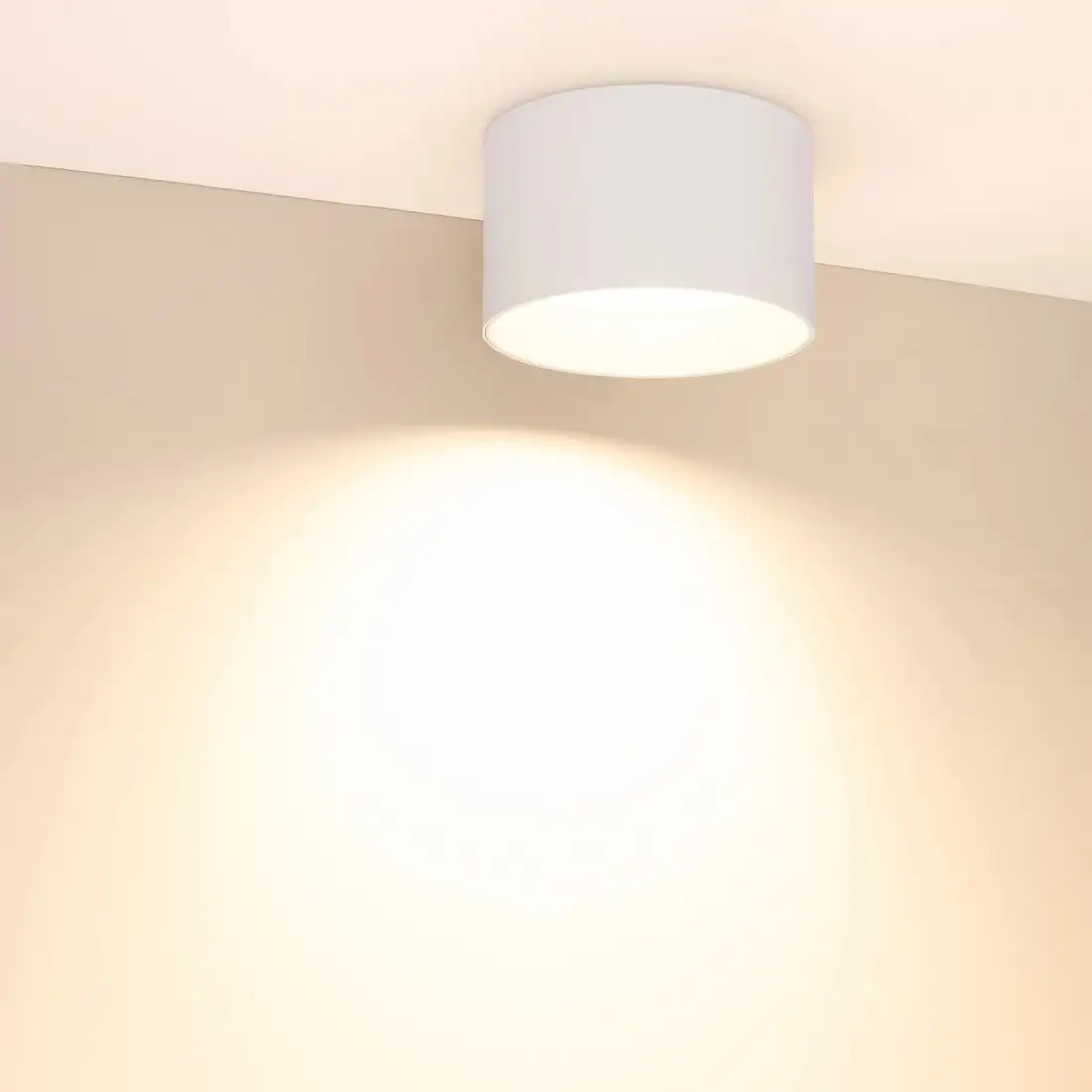 Точечный светильник Arlight SP-BISCOTTO-R140-15W Warm3300-MIX WH 80deg 054917 – фото товара