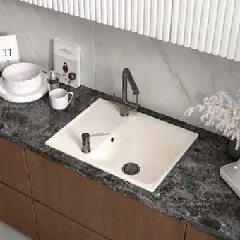 Кухонная мойка Reflexion Prima RF0460WH - изображение в каталоге