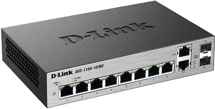 Коммутатор D-Link DGS-1100-10/ME/A1A – фото товара