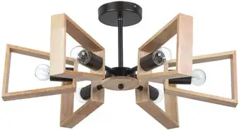 Люстра средней высоты Arte Lamp Brussels A8030PL-6BK – изображение в каталоге