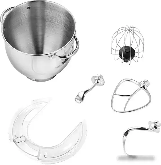 Планетарный миксер Kitfort KT-3416-1 (красный) - фото товара