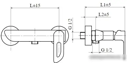 Смеситель Slovarm EG.3520/I-150 - фото товара