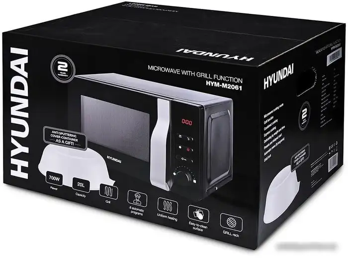 Микроволновая печь Hyundai HYM-M2061 – фото товара