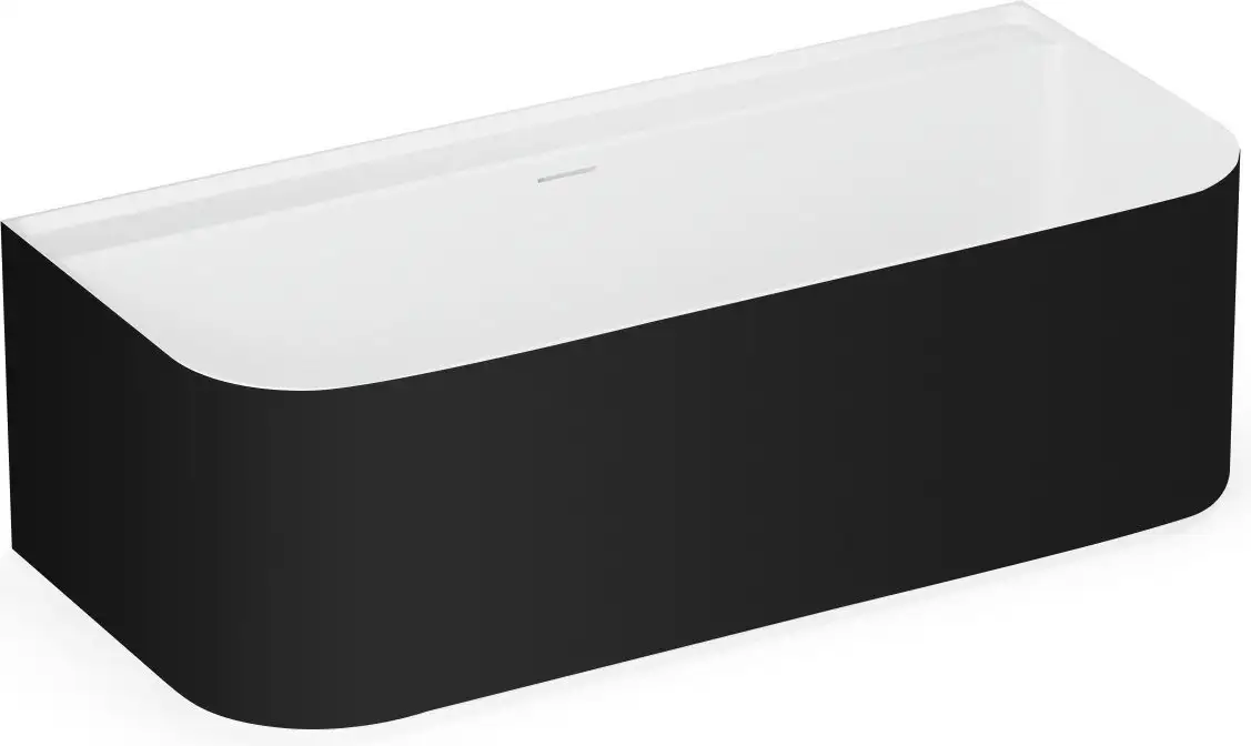Ванна Belux Атланта ВА-1700 (19, черный матовый/Solid Surface) - фото товара