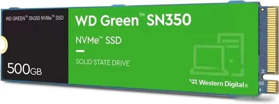 SSD WD Green SN350 500GB WDS500G2G0C – фото товара