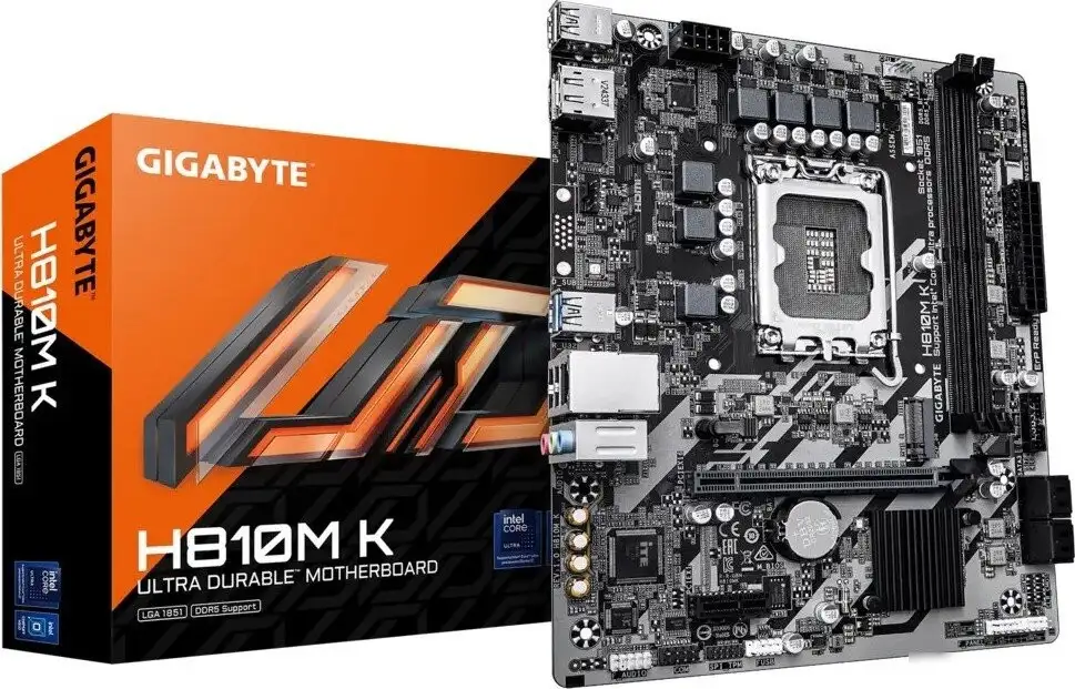 Материнская плата Gigabyte H810M K – фото товара
