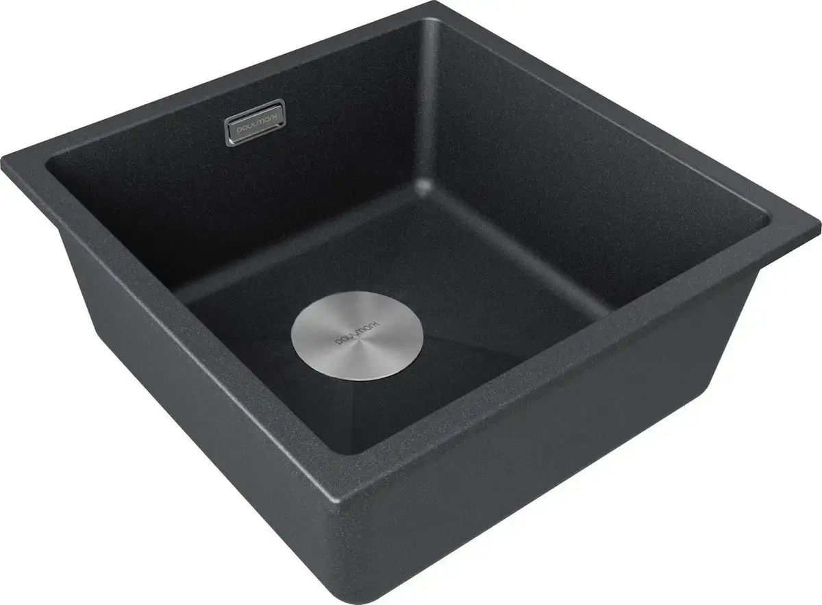 Кухонная мойка Paulmark IT-Granit Lumi 45 Uni LU45-BL - фото товара